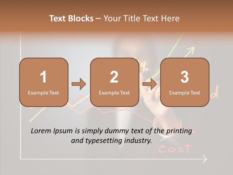 Speed Perform Hand PowerPoint Template