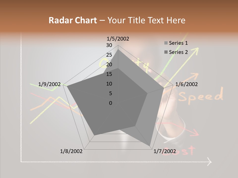 Speed Perform Hand PowerPoint Template