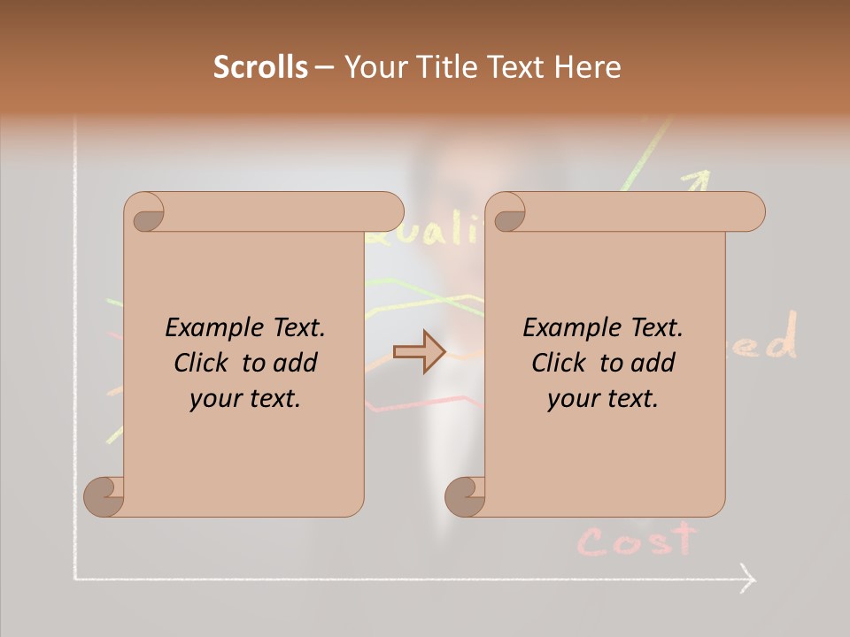 Speed Perform Hand PowerPoint Template