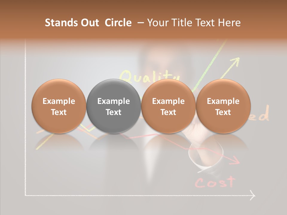 Speed Perform Hand PowerPoint Template