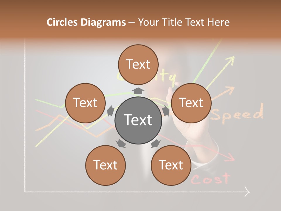 Speed Perform Hand PowerPoint Template