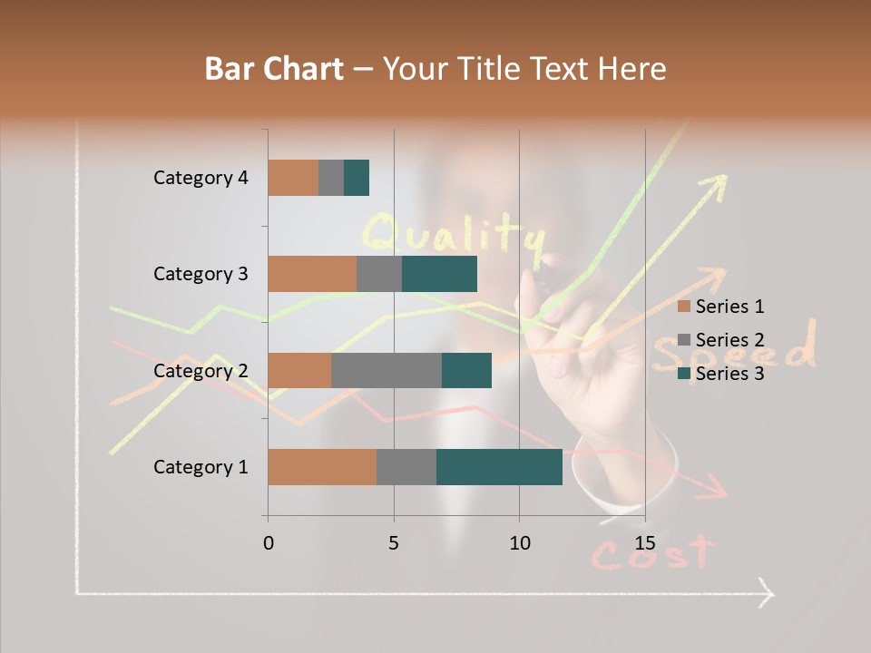 Speed Perform Hand PowerPoint Template