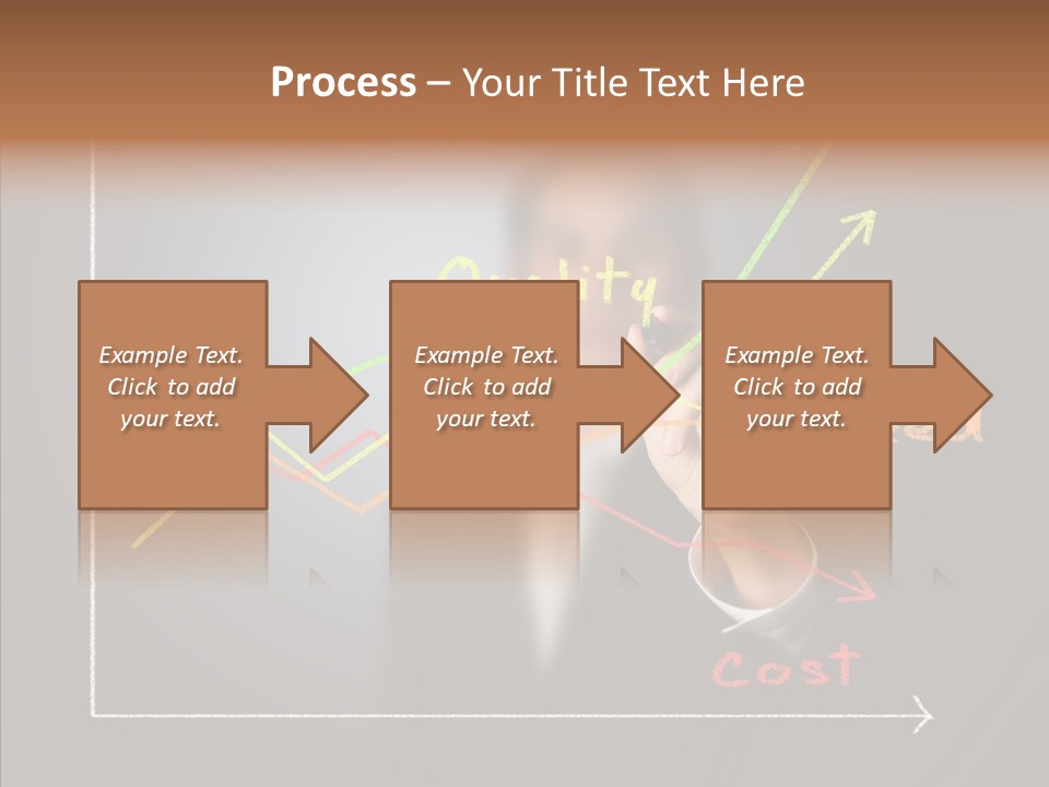 Speed Perform Hand PowerPoint Template
