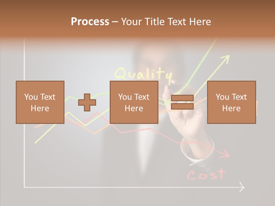 Speed Perform Hand PowerPoint Template