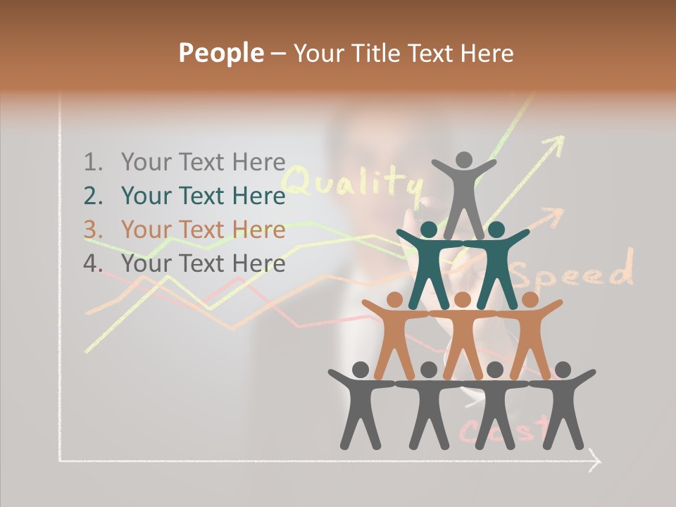 Speed Perform Hand PowerPoint Template