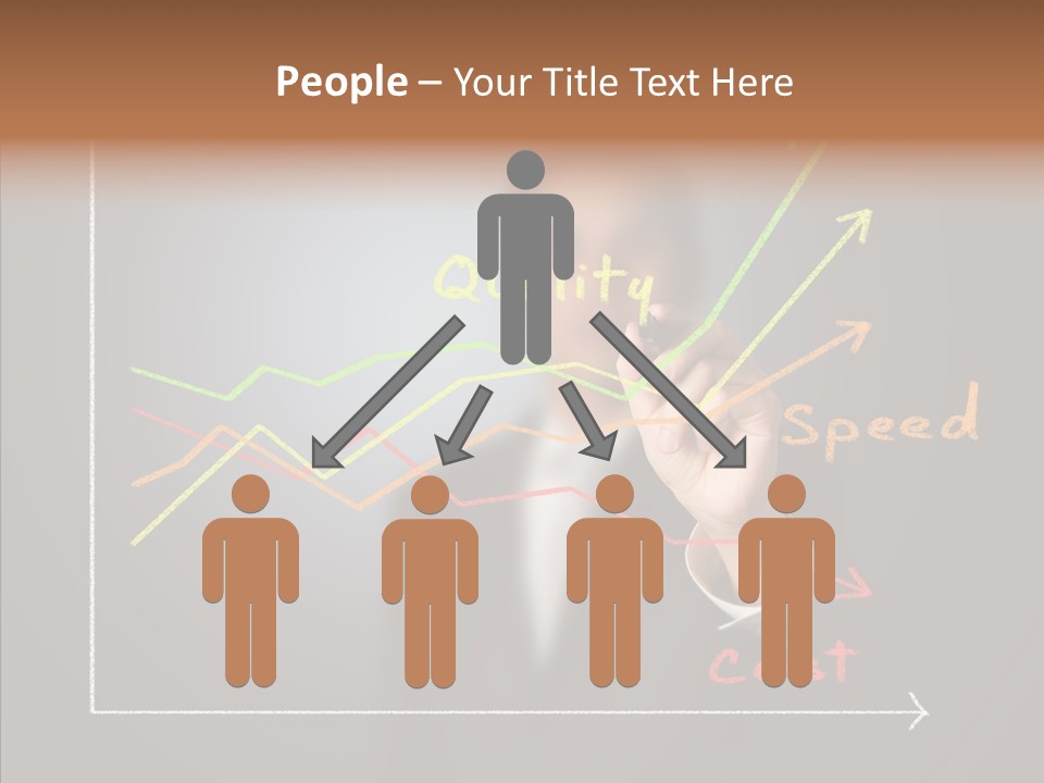 Speed Perform Hand PowerPoint Template