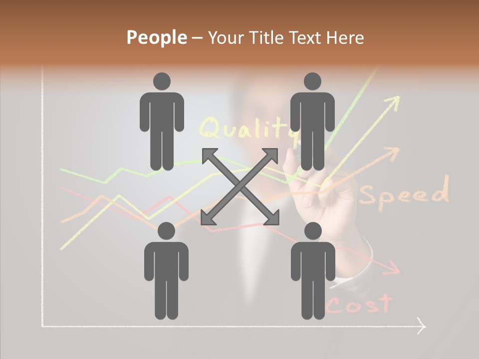 Speed Perform Hand PowerPoint Template