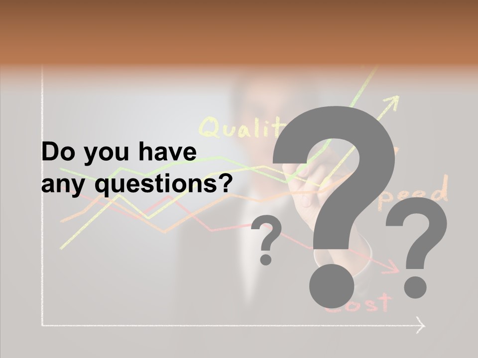 Speed Perform Hand PowerPoint Template