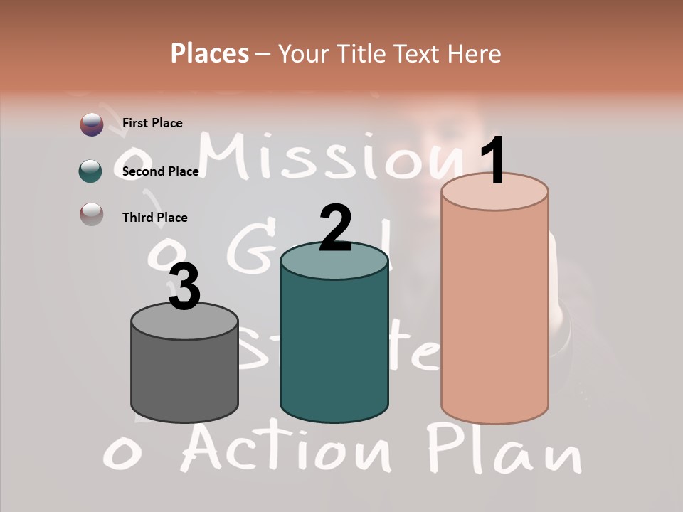 Label Character Solution PowerPoint Template