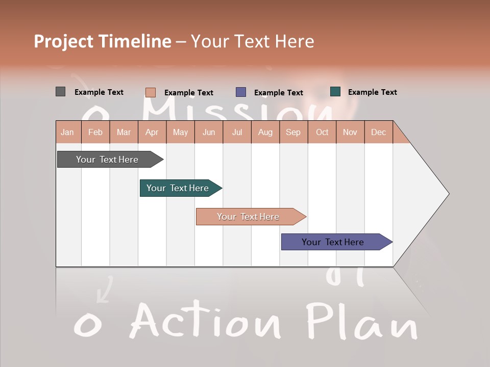 Label Character Solution PowerPoint Template