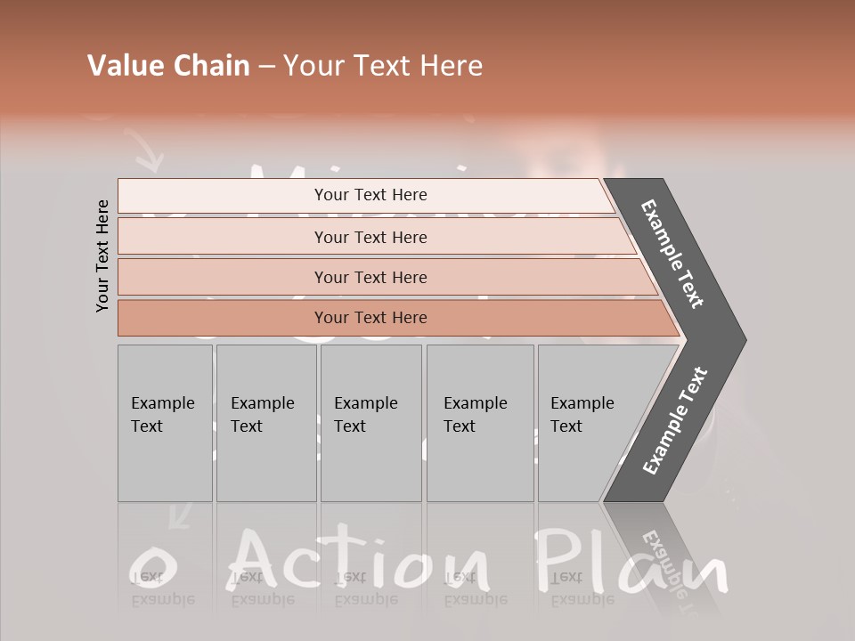 Label Character Solution PowerPoint Template