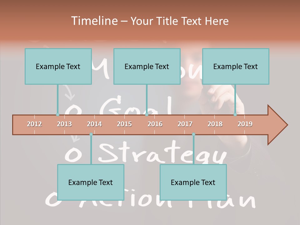 Label Character Solution PowerPoint Template