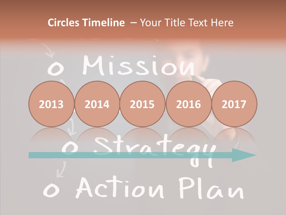 Label Character Solution PowerPoint Template