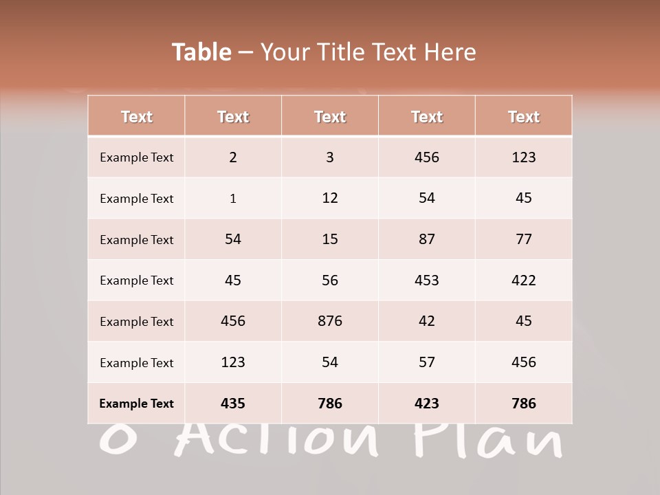 Label Character Solution PowerPoint Template
