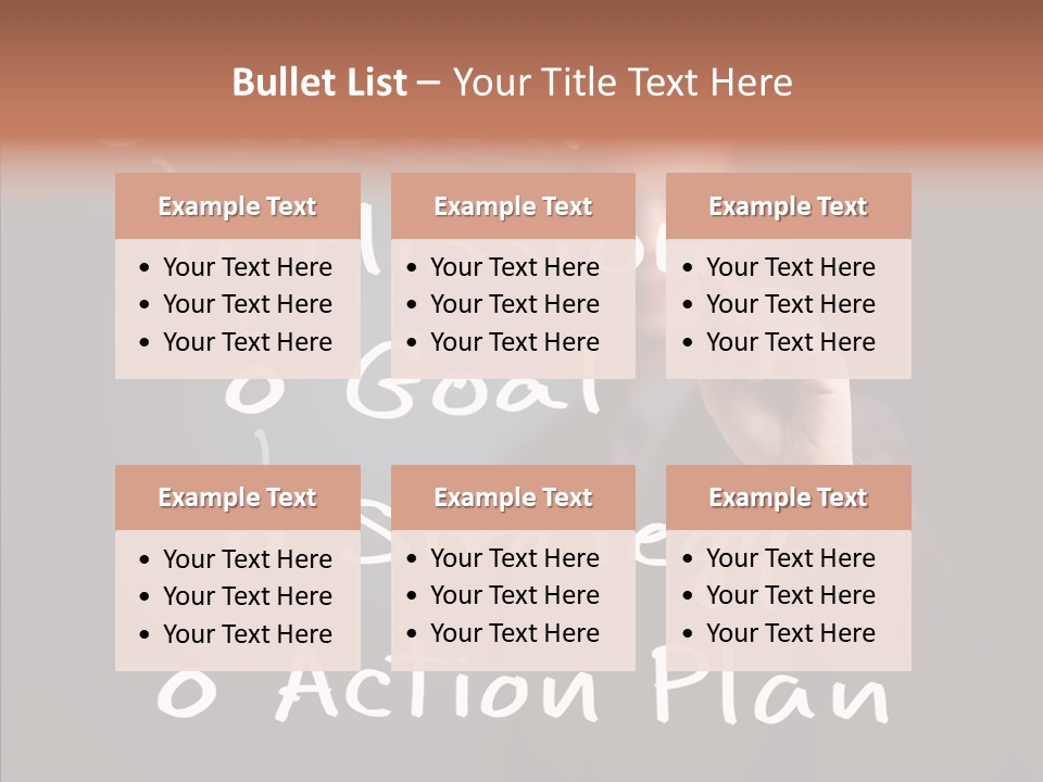 Label Character Solution PowerPoint Template