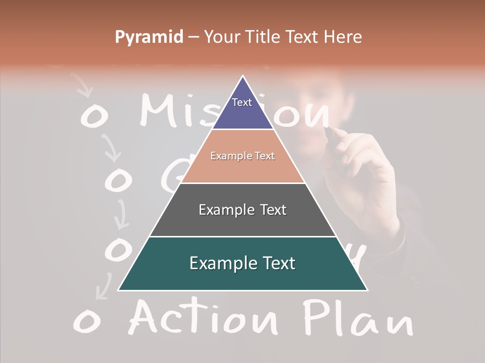 Label Character Solution PowerPoint Template