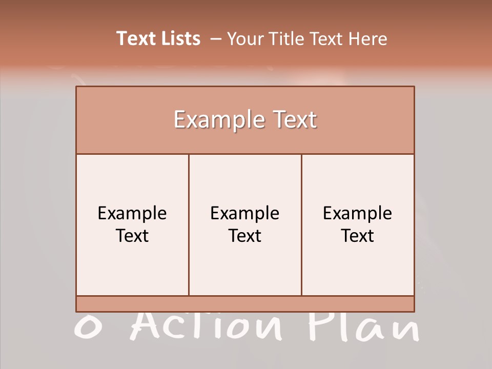 Label Character Solution PowerPoint Template