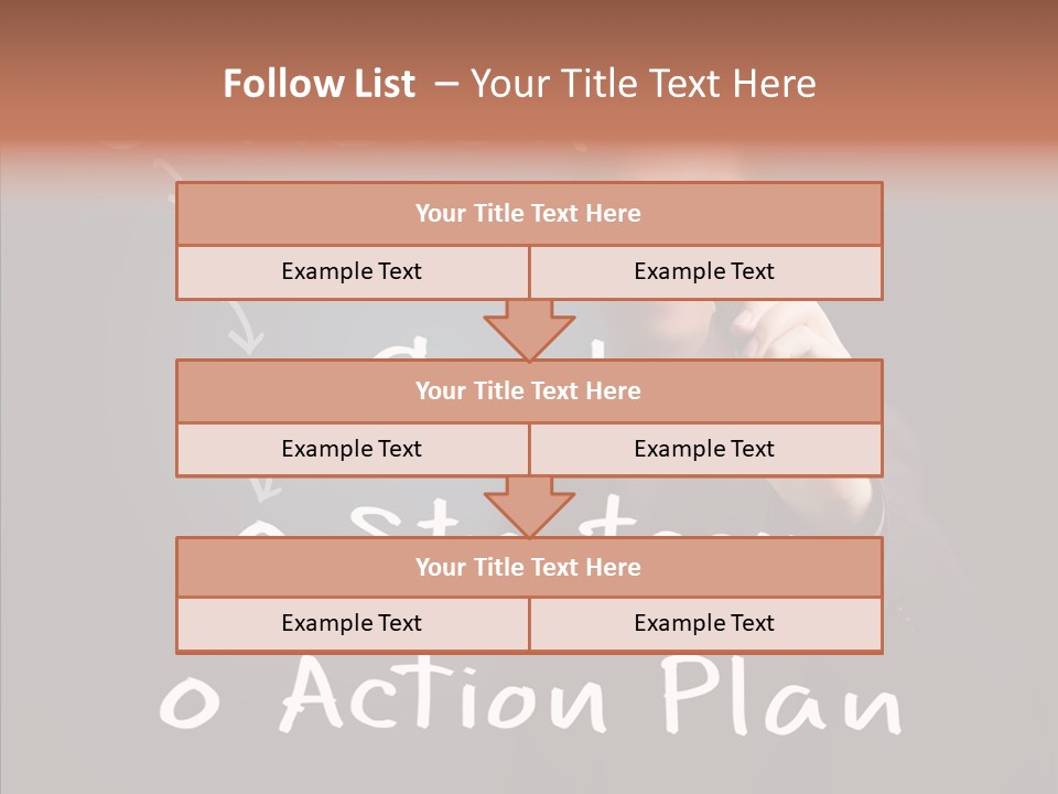 Label Character Solution PowerPoint Template