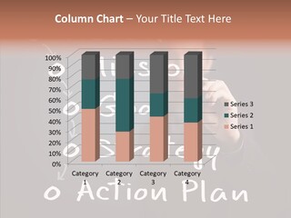 Label Character Solution PowerPoint Template