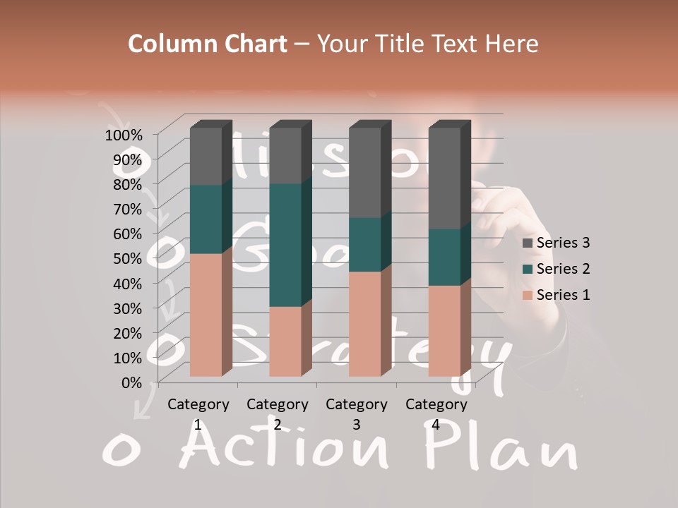 Label Character Solution PowerPoint Template