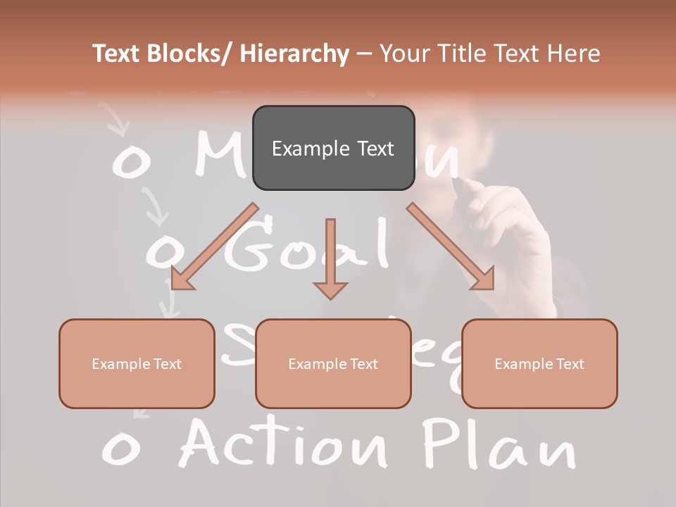 Label Character Solution PowerPoint Template