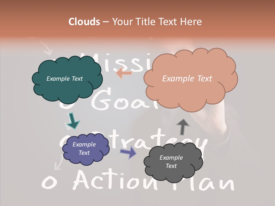 Label Character Solution PowerPoint Template