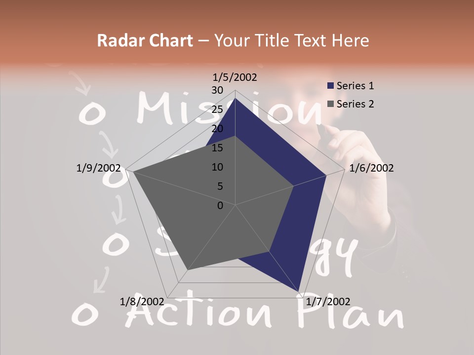 Label Character Solution PowerPoint Template