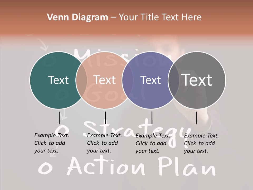 Label Character Solution PowerPoint Template