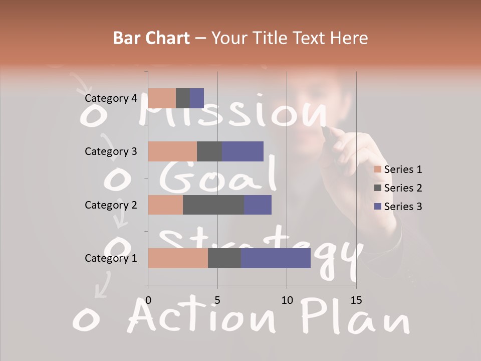 Label Character Solution PowerPoint Template