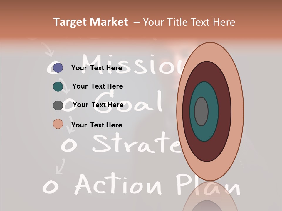 Label Character Solution PowerPoint Template