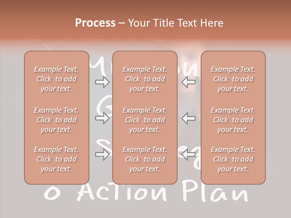 Label Character Solution PowerPoint Template