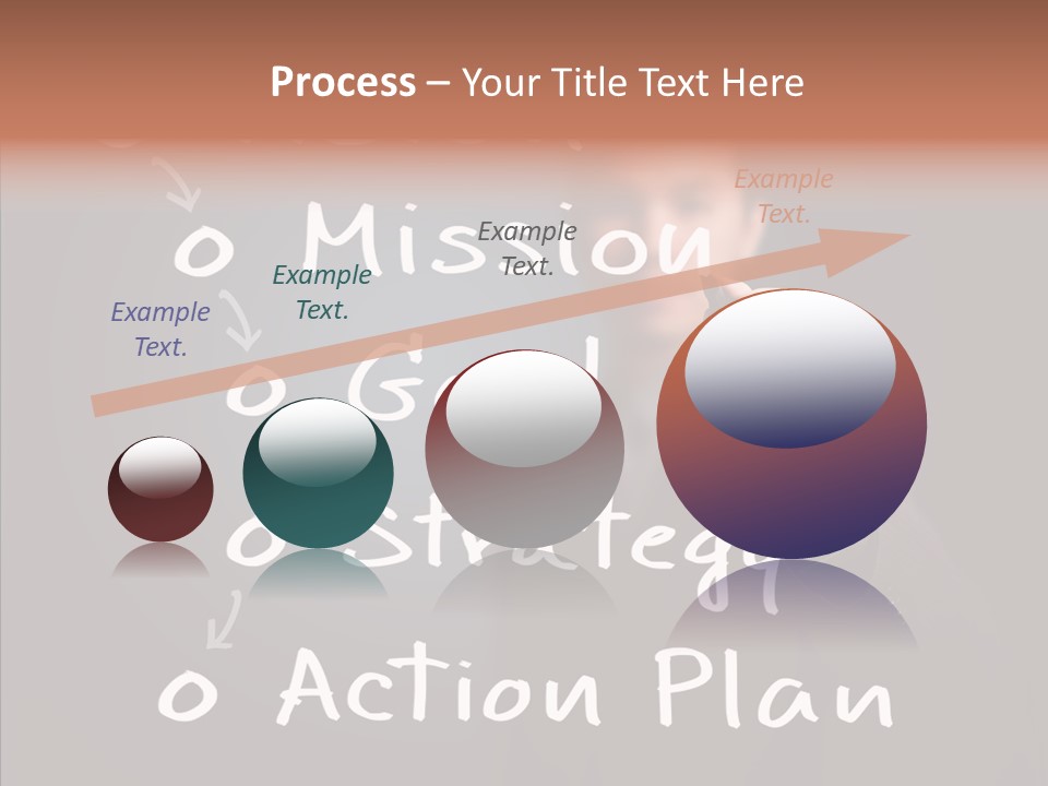 Label Character Solution PowerPoint Template