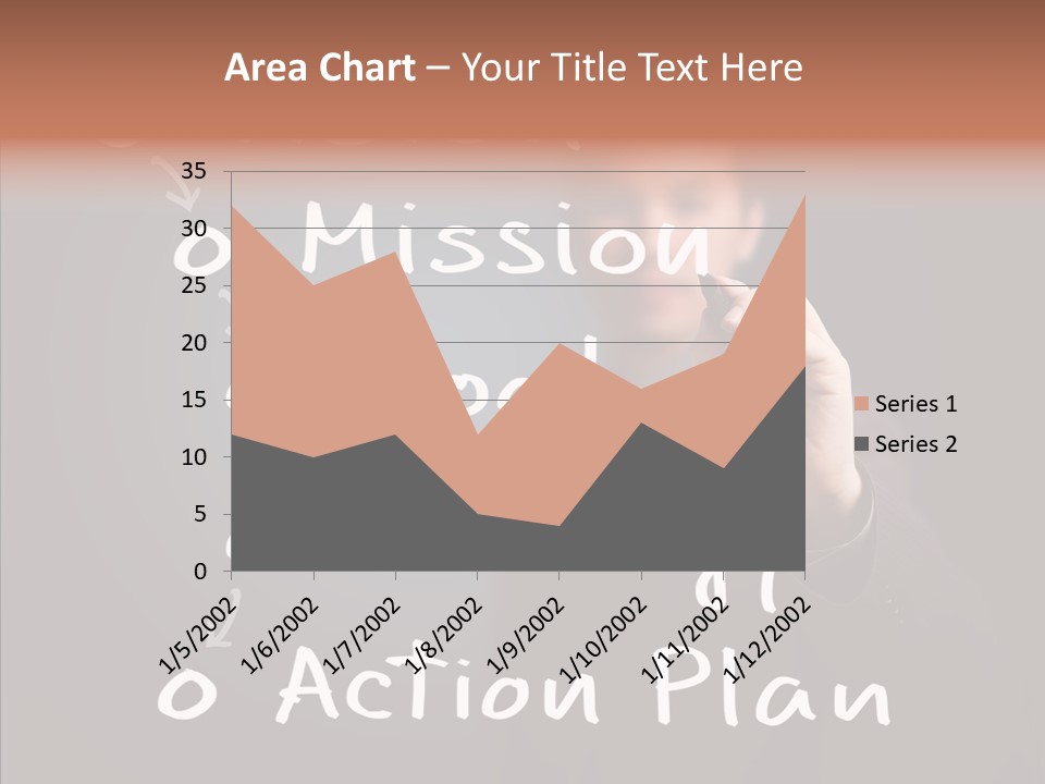 Label Character Solution PowerPoint Template