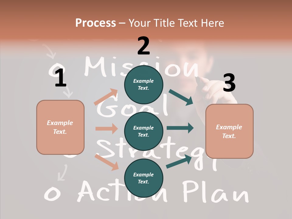 Label Character Solution PowerPoint Template