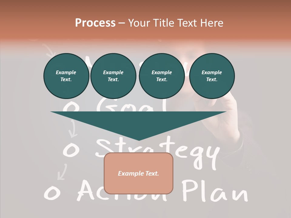 Label Character Solution PowerPoint Template
