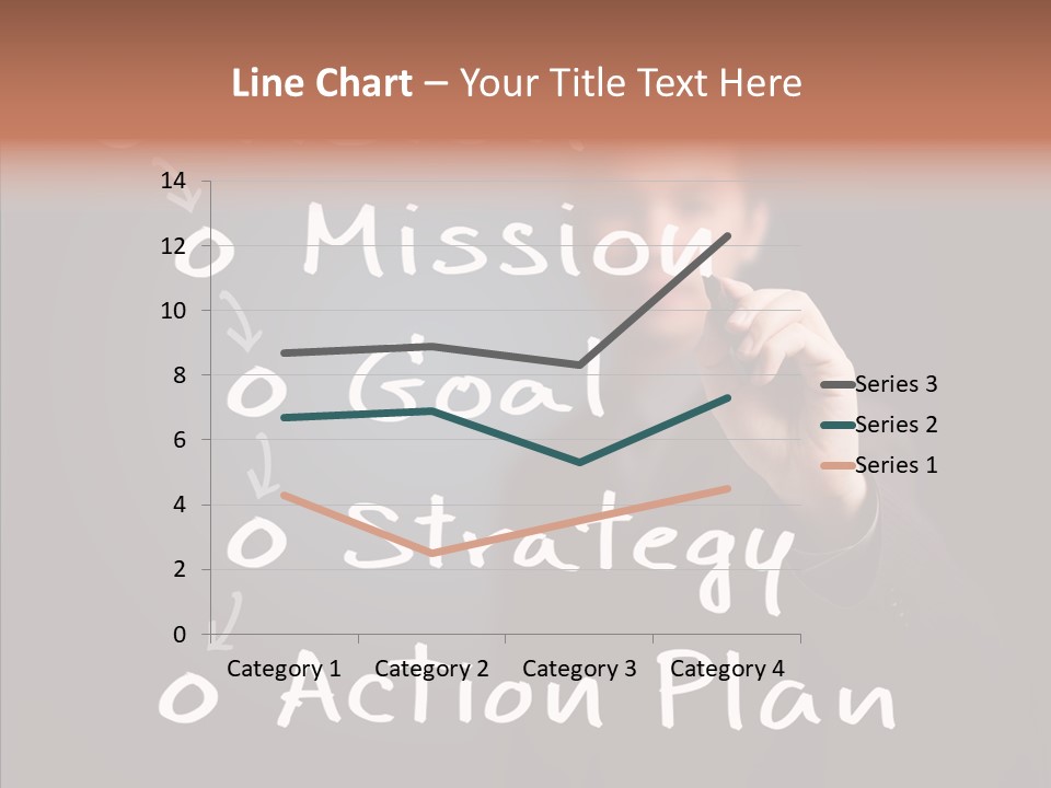 Label Character Solution PowerPoint Template