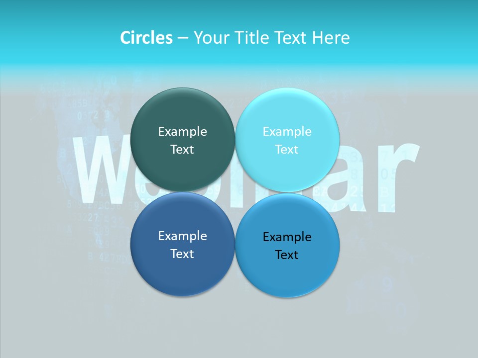 Monitor Background Equipment PowerPoint Template