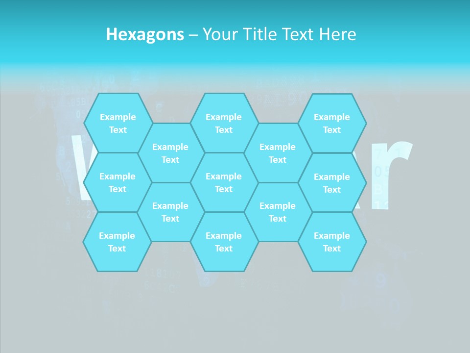Monitor Background Equipment PowerPoint Template