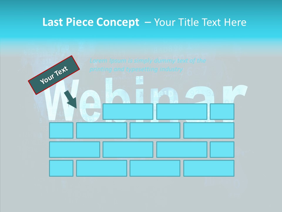 Monitor Background Equipment PowerPoint Template