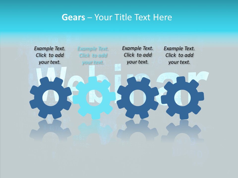 Monitor Background Equipment PowerPoint Template