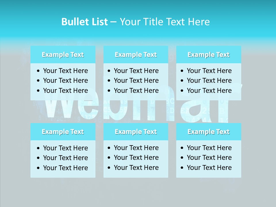 Monitor Background Equipment PowerPoint Template