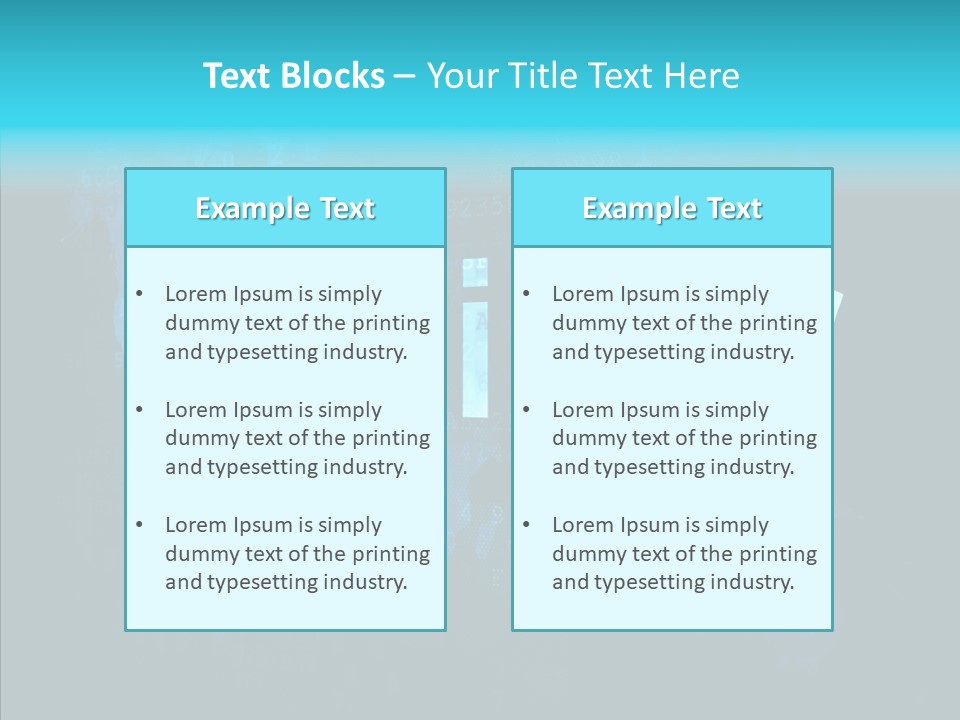 Monitor Background Equipment PowerPoint Template