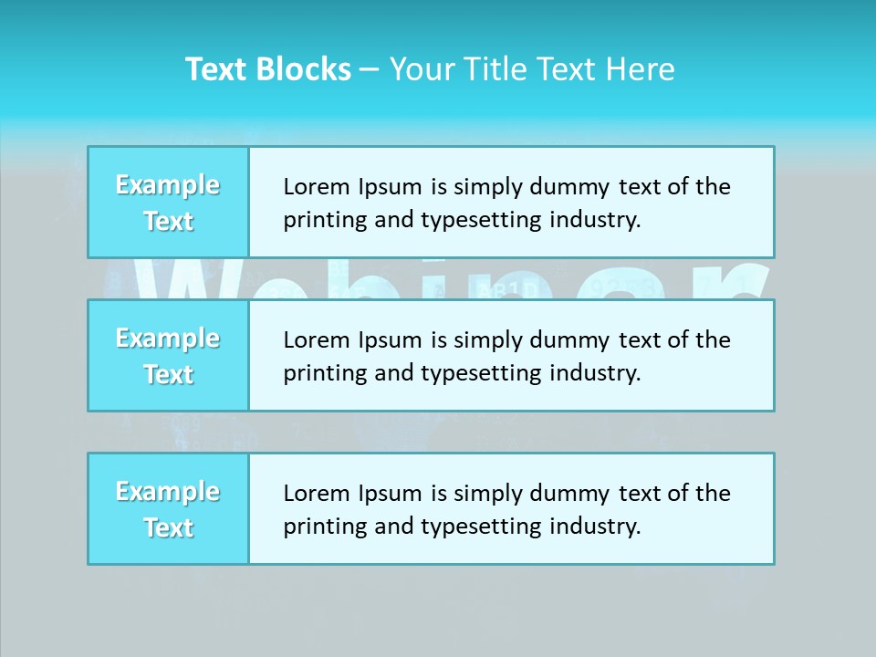 Monitor Background Equipment PowerPoint Template
