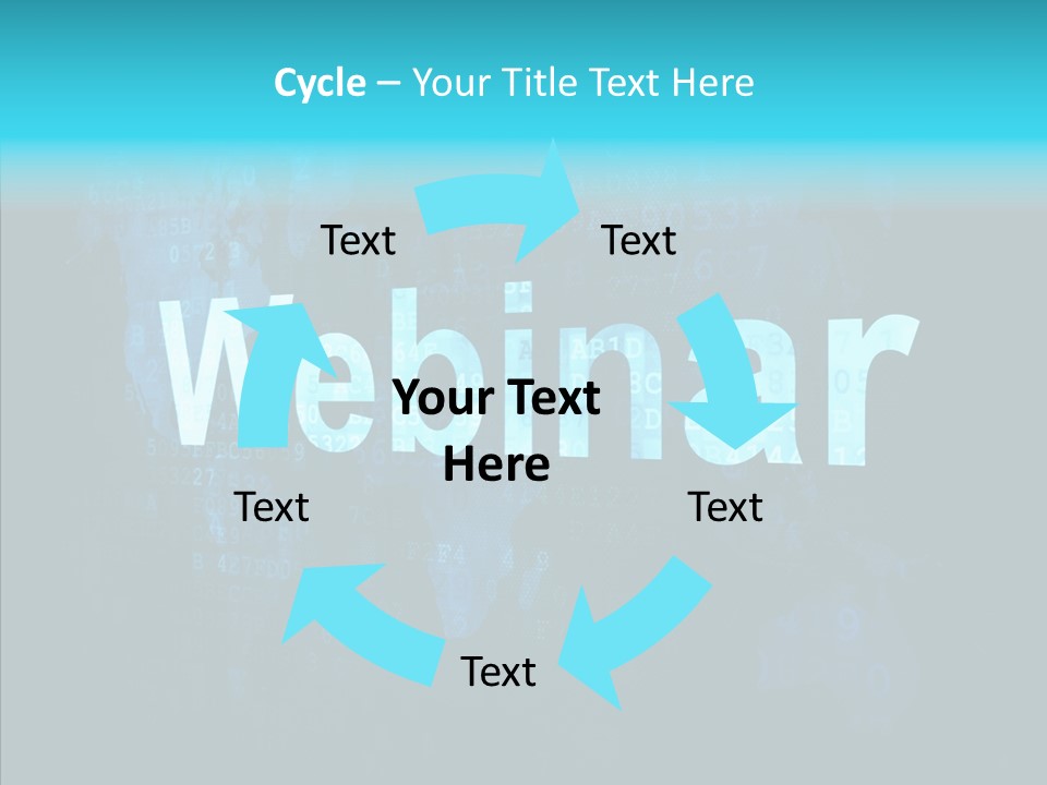 Monitor Background Equipment PowerPoint Template