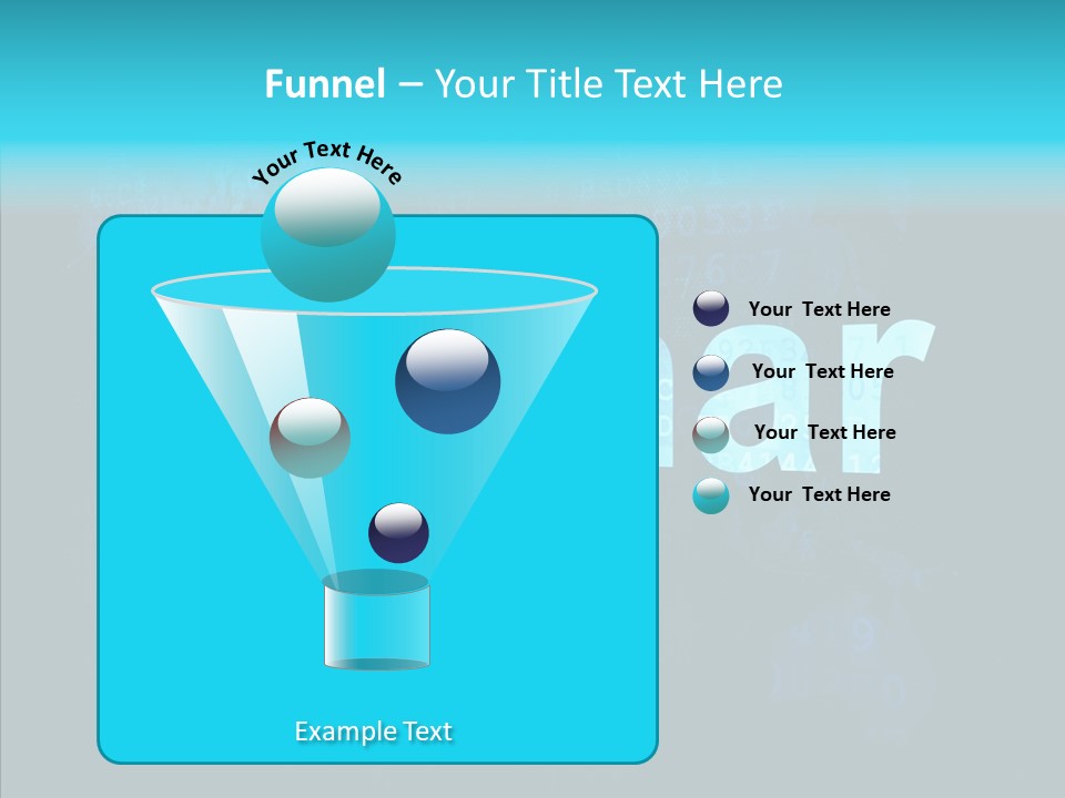 Monitor Background Equipment PowerPoint Template