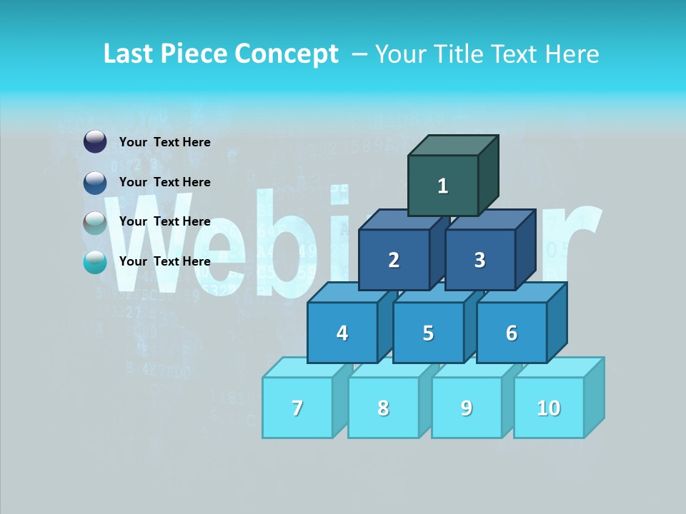 Monitor Background Equipment PowerPoint Template