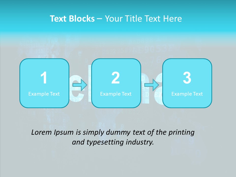 Monitor Background Equipment PowerPoint Template