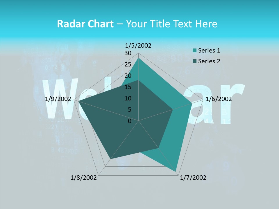 Monitor Background Equipment PowerPoint Template