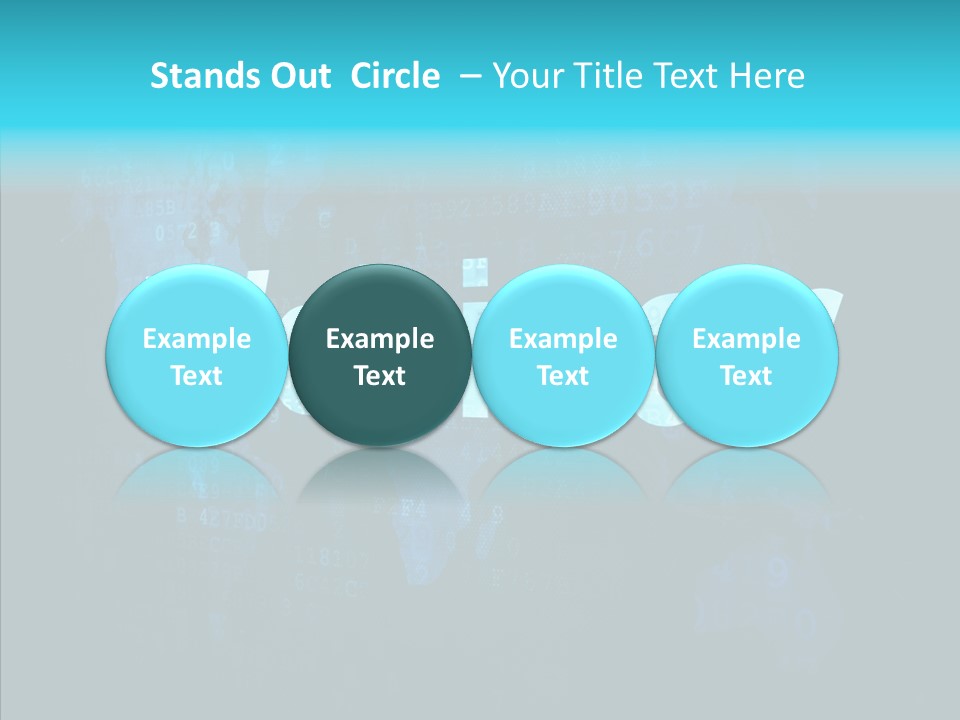 Monitor Background Equipment PowerPoint Template