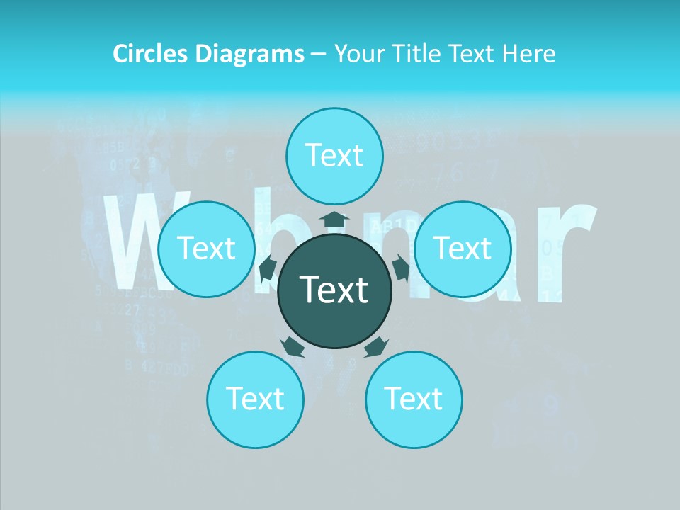 Monitor Background Equipment PowerPoint Template